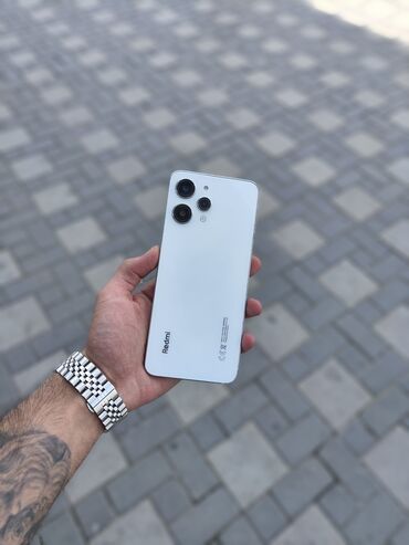 redmi 9a kabrolari: Xiaomi Redmi 12, 128 ГБ, цвет - Белый, 
 Отпечаток пальца, Face ID