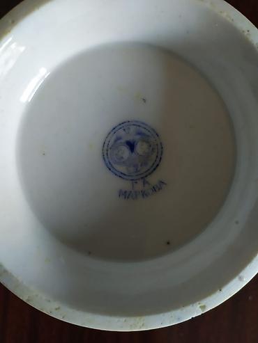 Qab-qacaq və mətbəx ləvazimatları: Məhsul: 2 ədəd qədim porselen piyalə (ayaqlı, dərin formalı) — 5