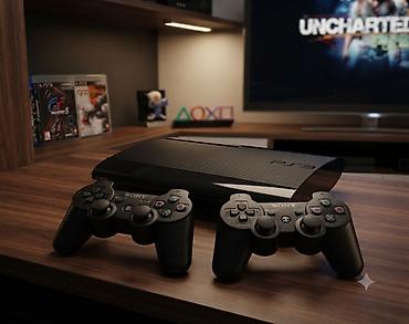 Sony PlayStation 3 (PS3) Super Slim oyun konsolu - Model: PS3 Super