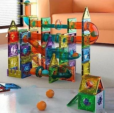chicco buster: 3D Magnetne edukativne kocke za sklapanje – 73 dela Magnetne kocke za — 1