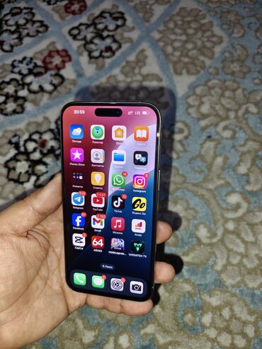 оперативная память ddr3 ноутбук: IPhone 15 Pro Max, Колдонулган, 256 ГБ, Natural Titanium, Заряддоочу түзүлүш, Коргоочу айнек, Каптама, 87 %