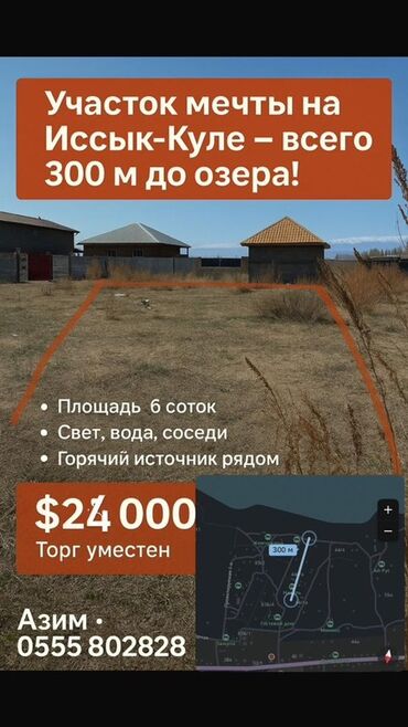 Продажа участков: 6 соток, Для бизнеса, Генеральная доверенность