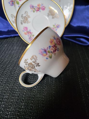 Ostali antikviteti: Set Wallendorf 1950 do 1965 g.Istocna Nemacka. Trodelni nemacki set — 8