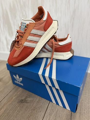 подошел: Мужские кроссовки, 41.5, Adidas Originals, Новый, цвет - Оранжевый, Бесплатная доставка — 2