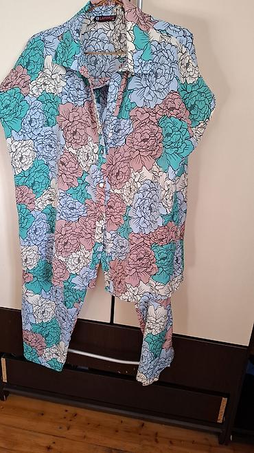 lafa: LAFIMUS qadın pijama dəsti - İki hissədən ibarət dəst: düyməli köynək — 2