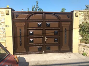 Həyət darvazaları: Darvazalari̇n renglenmesi̇ xi̇dməti̇ növbəti̇ el i̇şi̇mi̇z 😍 — 12