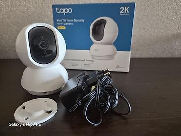 Videomüşahidə: TP-Link Tapo C210 Pan/Tilt Wi‑Fi təhlükəsizlik kamerası – 2K (3 MP) — 1