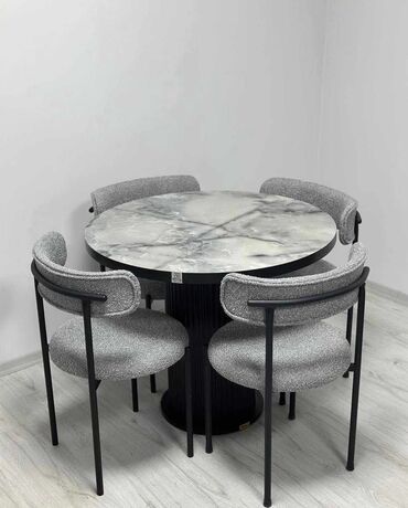 komode za odlaganje: Lotus Lux set (4 stolice + sto) 🤍 Elegantan set savršen za svaki