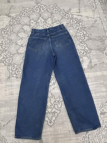 женские джинсы prada: Джинсы, Прямые, Высокая талия, XS, S — 2