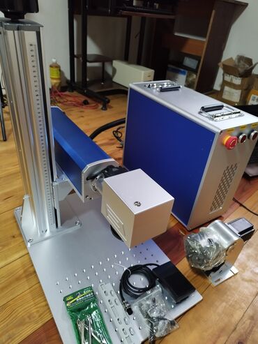 Другое оборудование для типографии: Оптоволоконный лазер Raycus Q 30 watt Размер рабочий площади 100/100мм — 6