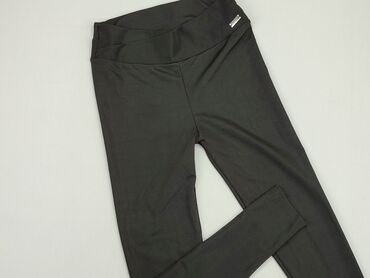 legginsy dzieciece prazkowane: Leggings for kids, 13 years, 152/158, condition - Perfect