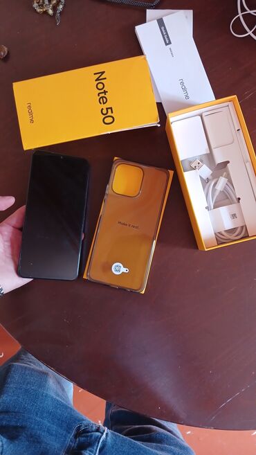 nar 50 qepik kredit: Realme Note 50, rəng - Boz, İki sim kartlı