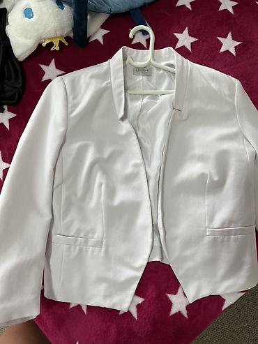 velike torbice: Ženski sako/jaknica elegantnog kroja, u crnoj boji, brenda Zara Basic — 4