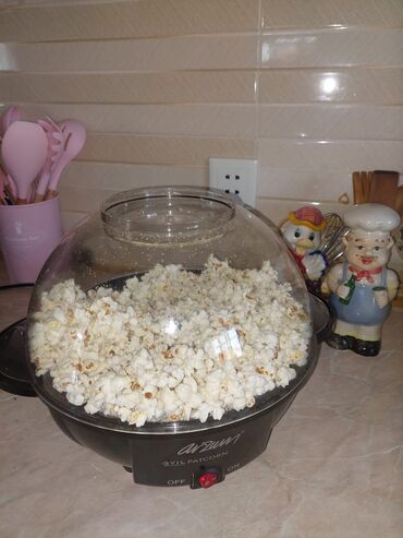 popcorn aparat: Popkorn aparatı 3 dəfə işlənib cəmi əla vəziyyətdədir baha alınıb 30