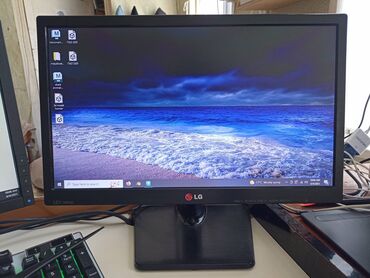 led monitorlar: LG 19 inch monitor əla vəziyyətdə heçbir problemi yoxdur ehtiyacım