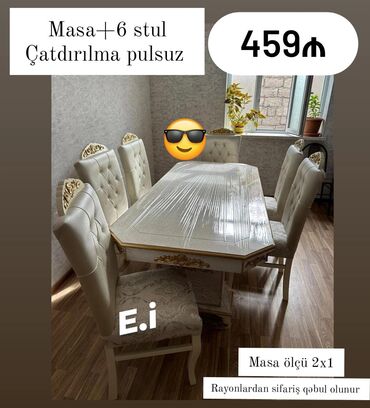 стеклянный обеденный стол: Masa desti