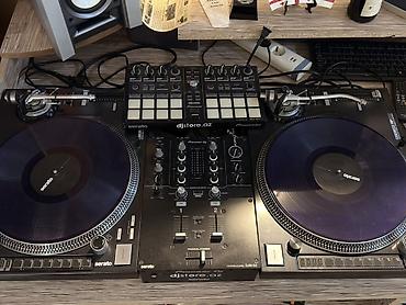dj controller az: DJ avadanlığı seti – Serato ilə uyğun peşəkar turntable və mikser — 1