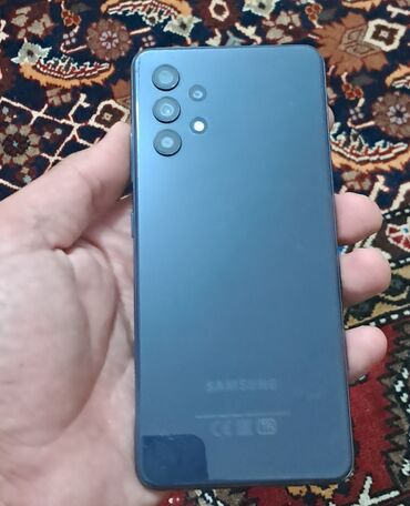 Apple iPhone: Samsung Galaxy A32, 64 ГБ, цвет - Черный, Две SIM карты