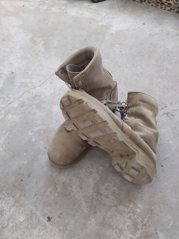 обувь мужская зимняя: Ботинки армейские 46 размер Кыргызстанские бу