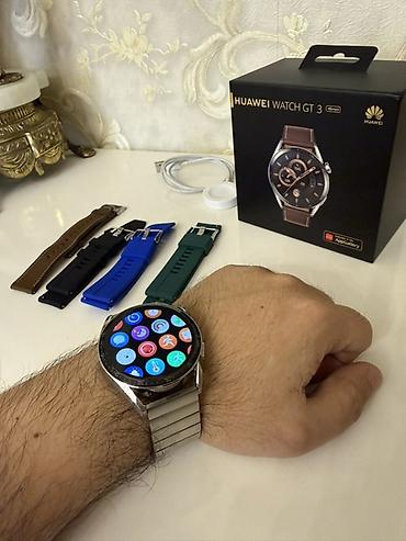 Smart saatlar: Smart saat, Huawei, Sensor ekran, rəng - Gümüşü — 2