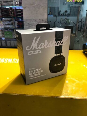 naushniki marshall mode black: Наушники Marshall Major 4 Premium качества