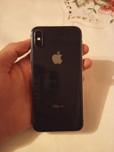 Apple iPhone: IPhone X, 64 GB, Qara