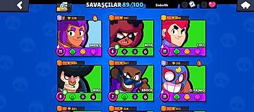 Digər: Brawl Stars hesabı – “Ken Kaneki” - Kupa: 24,570 (ən yüksək: 24,571) — 17