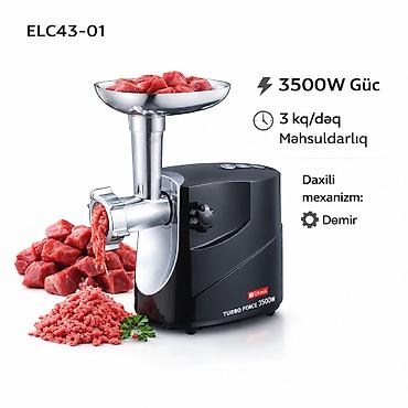 №: 6221 Məhsulun adı: Ətçəkən Silver SL-4301 3500W Brend: Silver