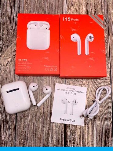 люкс копия airpods pro: Инновационные беспроводные tws наушники i15 Premium (аирподс) для