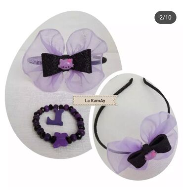 Saç aksesuarları: Abadoklar və çələnglər . Hərbirindən əldə var. Əl işidir və təkdir — 12