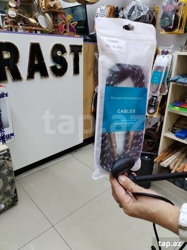 Kabellər, adapterlər: Kabel RC-F1 Musiqi alətləri kabeli RC-F1M SES KABELI Gitara kabeli — 15