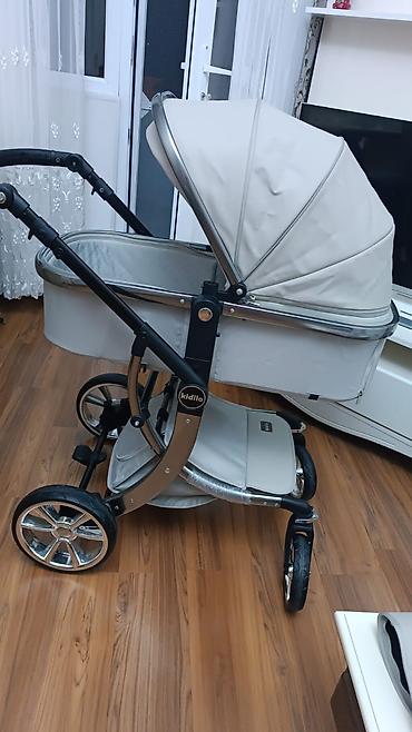 uşaqlar ucun qulaqciq: Uşaq arabası – Kidilo beşik tipli model iki ədəddir əkizlər ücündur — 1