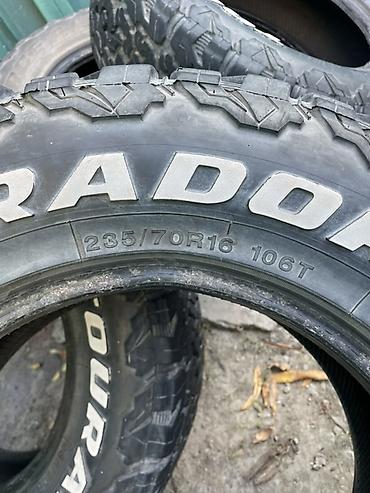 автошины бу: Шины 235 / 70 / R 16, Б/у, Комплект, Tourador — 4