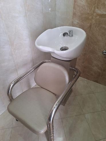 Salon, tibbi mebel: Salon üçün saç yuma stansiyası - Keramika yuma kasası: dərin, baş — 5