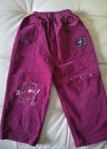 193 oglasa | lalafo.rs: Pantalone vel 1, somot, kvalitetne, obim struka 34 cm, dužina 55 cm