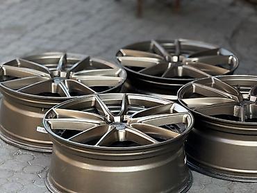 Диски: Литые Диски R 22 Комплект, отверстий - 5, Б/у — 6