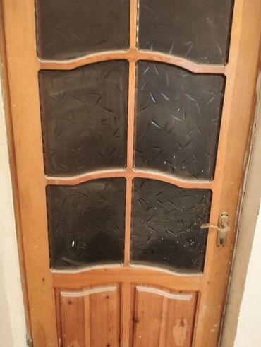 Otaq qapıları: Qonaq otağı üçün İşlənmiş Otaq qapısı 90x210 sm Naliçnik ilə, Ünvandan götürmə — 2