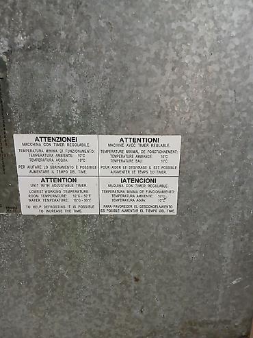 Buz aparatları: Peşəkar buz hazırlayan aparat – ICE 30.30 islenmis yaxsi veziyetdedi — 7