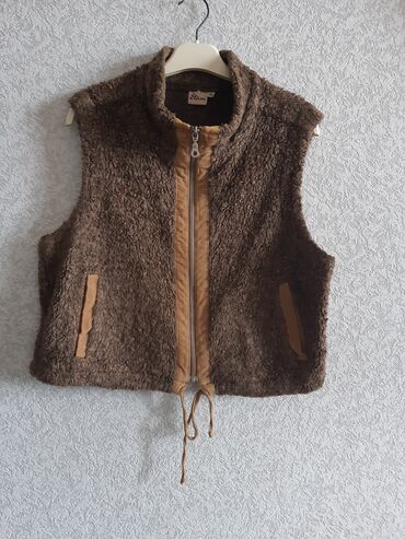 женские длинные свитера: Jilet, M, rəng - Qəhvəyi