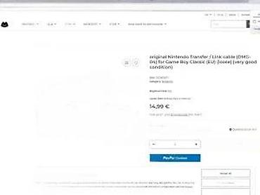 Oprema za video igre: Originalni Nintendo Link kabel DMG-04 za Game Boy Classic (EU) - — 7