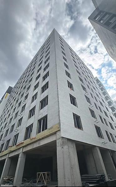 черновая: 1 комната, 49 м², Кок-Жар ж/м Элитка, 6 этаж, ПСО (под самоотделку) — 2