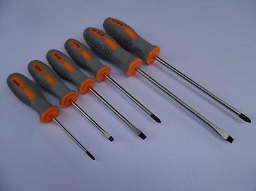 Setovi ručnog alata: GEKO set odvijača CRV – 6 delova - Tipovi: ravni i krstasti — 4