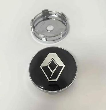 Gume i felne: ČEPOVI POKLOPCI ZA FELNE RENAULT 60 MM 56 MM - CRNI | ORIGINALNI — 1