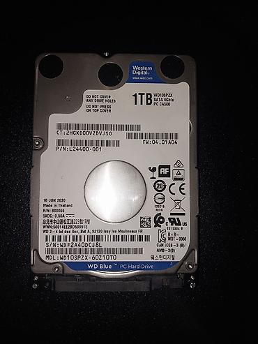 sərt disk: Western Digital WD Blue 2.5" HDD – 1TB - Model: WD10SPZX (PC Hard — 1