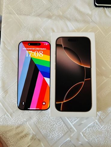 Samsung: IPhone 16 Pro, Desert Titanium, Face ID