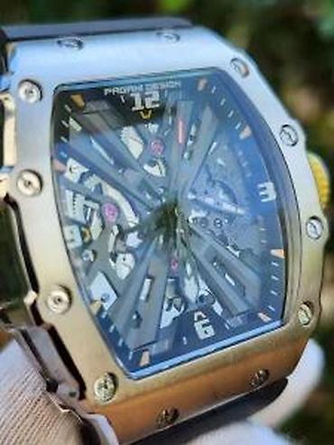 Ručni satovi: Pagani Design PD-1738 -Crna/Black- Richard Mille Homage — 16