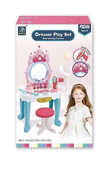 bele helanke za devojcice: Dresser Play Set – Sto za ulepšavanje za devojčice 3+ Dečiji set za — 1