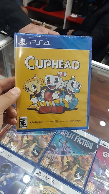 Video oyunlar və konsollar: Məhsul: Cuphead – PS4 oyun diskı Xüsusiyyətlər: - Platforma — 1