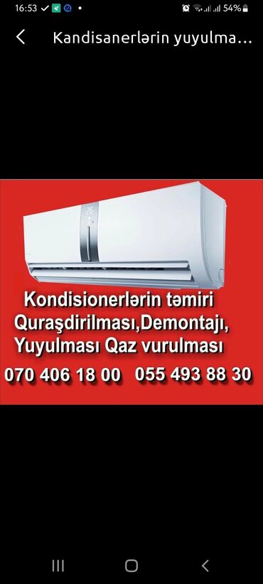 freon: Təmir | Kondisionerlər | Evə gəlməklə