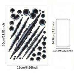 Ostalo: Nalepnice za auto rupe i ogrebotine od metaka
Cena:1500din/1 tabla — 14